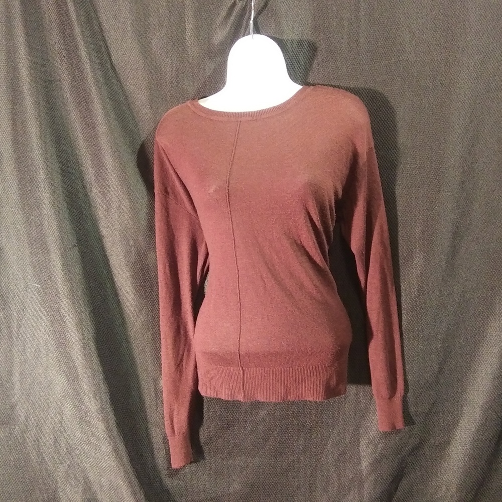 H&M Long Sleeve Maroon Sweater